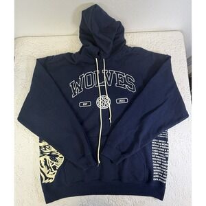 Darc Sport Wolves NFGU Navy Hoodie Limited 154/1000 Large Forever